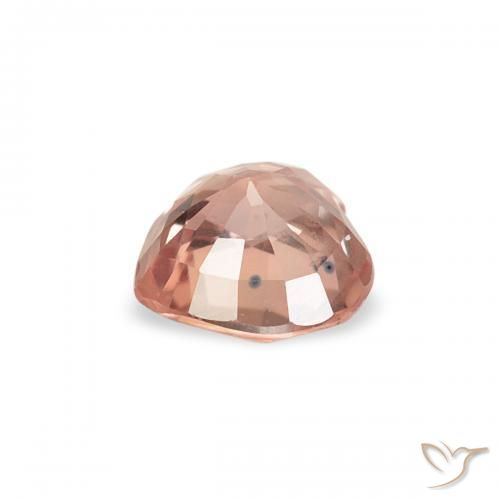 Saphir Rose clair naturelle Cœur, 0.44 ct, VS