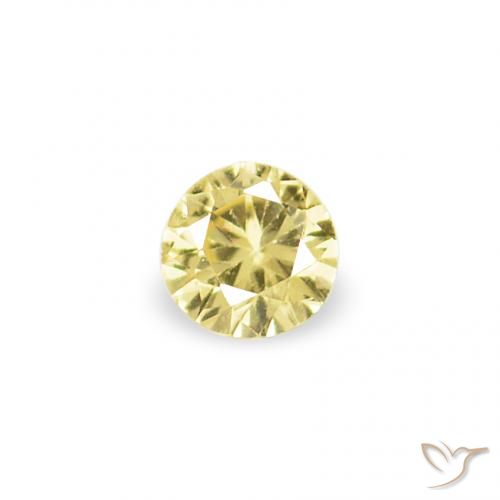 1.88ctw Naturel Jaune clair Saphir, Tour, VVS-VS
