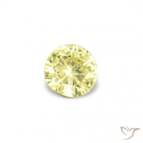 Shop natural 1.54ct Jaune clair Saphir gems, Tour, from Tanzanie at GemSelect. In stock, global shipping!
