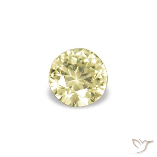 1.53ctw Medium Light-Yellow Saphir, Tour, VVS-VS
