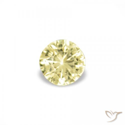 1.53ctw Medium Light-Yellow Saphir, Tour, VVS-VS