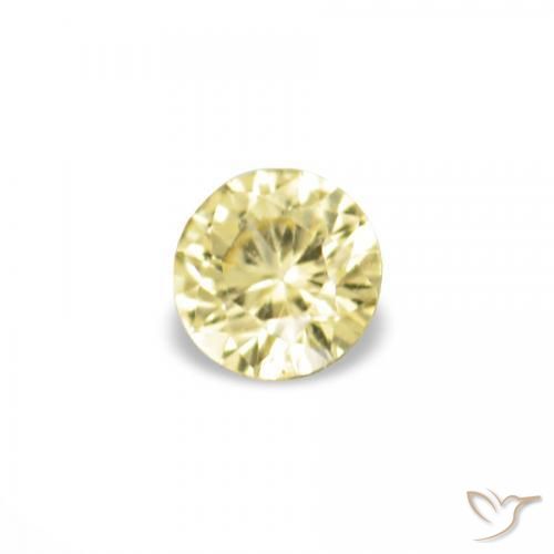Shop natural 1.53ct Jaune pâle Saphir gems, Tour, from Tanzanie at GemSelect. In stock, global shipping!