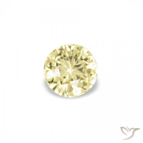 1.55ctw Naturel Jaune lagune léger Saphir, Tour, VVS-VS
