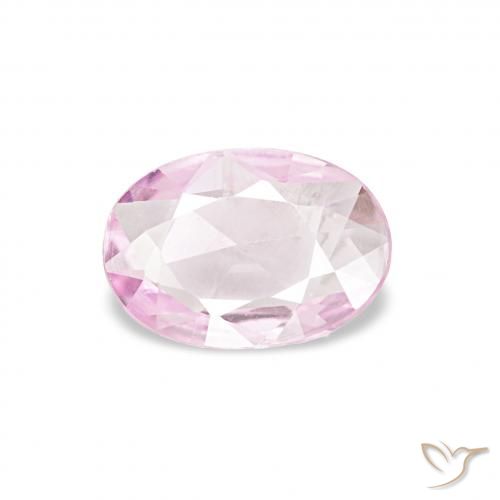 0.30ct Rose pourpre léger Saphir, ovale, VVS