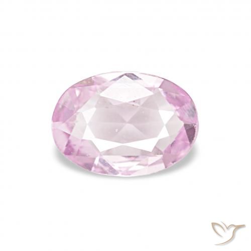0.43ct Rose pourpre léger Saphir, ovale, VVS