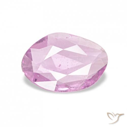 0.57ct Rose pourpre royal très clair Saphir, Fantaisie, VS