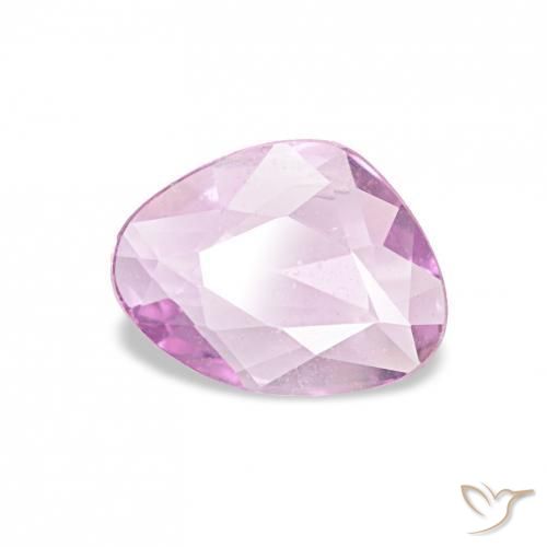 Saphir Rose vif naturelle Fantaisie, 0.47 ct, VS