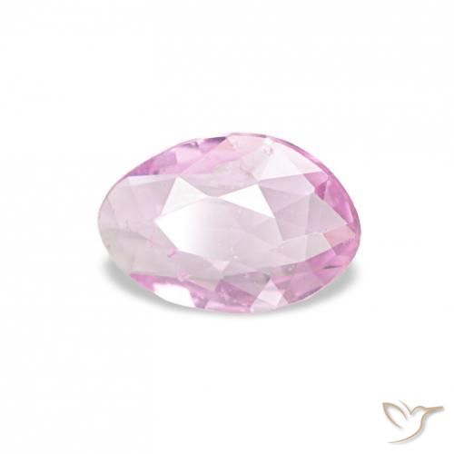 Saphir Rose vif naturelle Fantaisie, 0.35 ct, VS