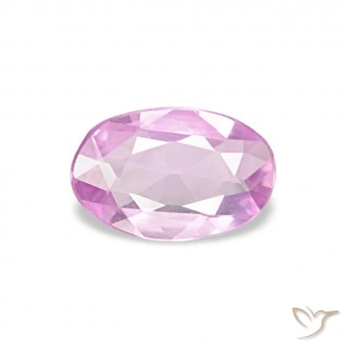 0.33ct Violet clair Saphir, ovale, VVS