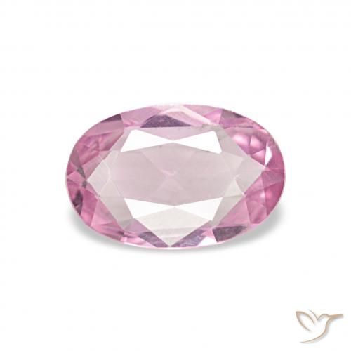 0.48ct Rose bubblegum Saphir, ovale, VVS