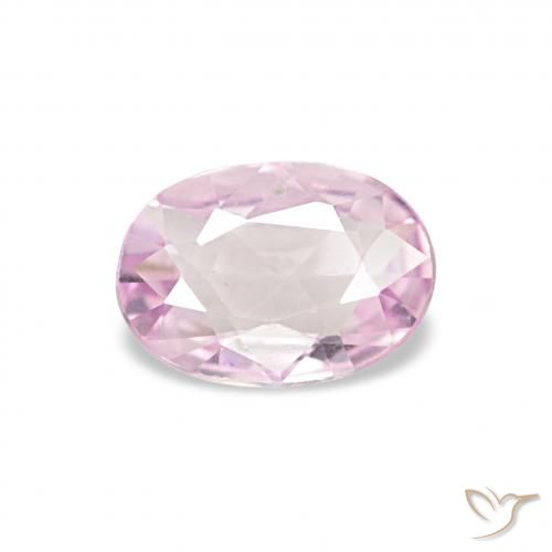 0.38ct Rose clair Saphir, ovale, VVS