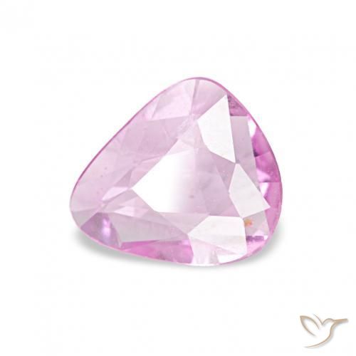 Saphir Pourpre violet rosâtre naturelle Fantaisie, 0.33 ct, VVS