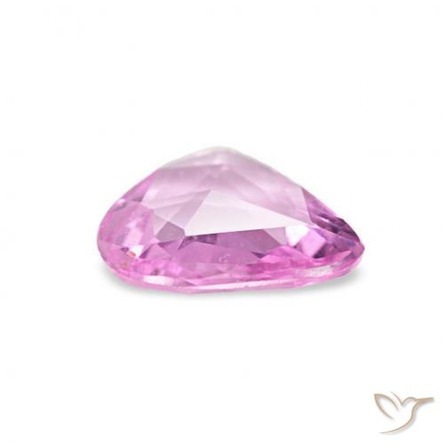 Saphir Pourpre violet rosâtre naturelle Fantaisie, 0.33 ct, VVS