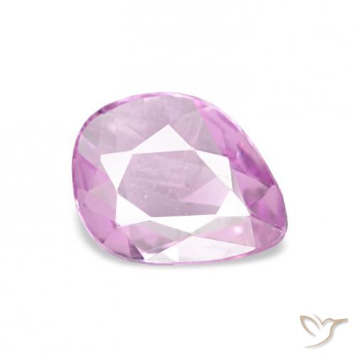 0.59ct Pourpre violet rosâtre léger Saphir, Fantaisie, VVS