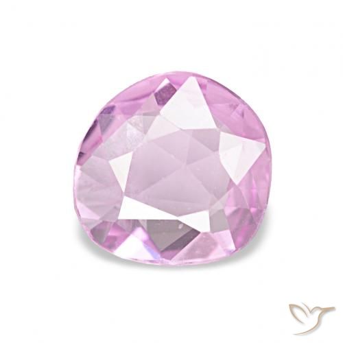 0.58ct Pourpre violet rosâtre léger Saphir, Fantaisie, VVS