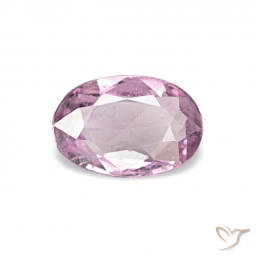 0.37ct Medium Light-Purple Saphir, ovale, VS