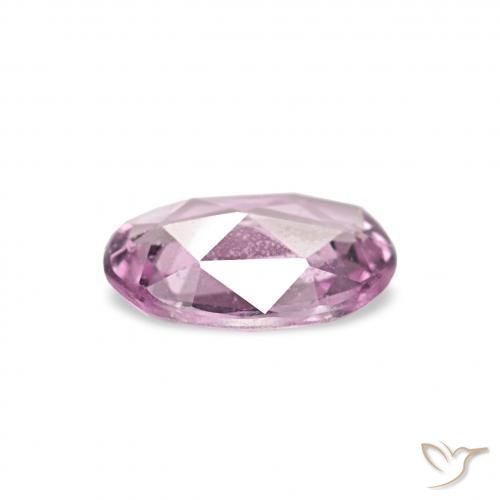 Saphir Medium Light-Purple naturelle ovale, 0.37 ct, VS