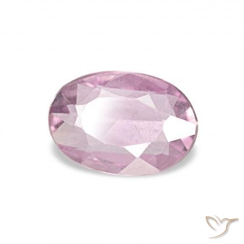 Saphir Lavande profond naturelle ovale, 0.44 ct, VS