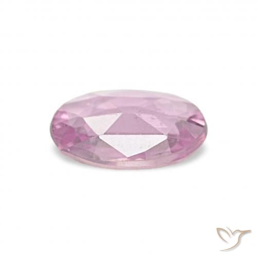 Saphir Lavande profond naturelle ovale, 0.44 ct, VS