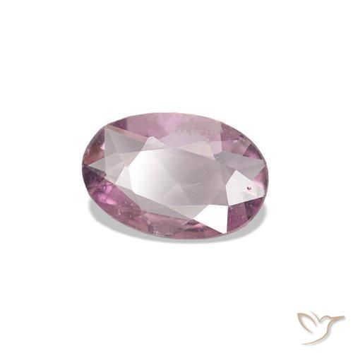 Saphir Ton mauve profond naturelle Coupe ovale, 0.30 ct, VS