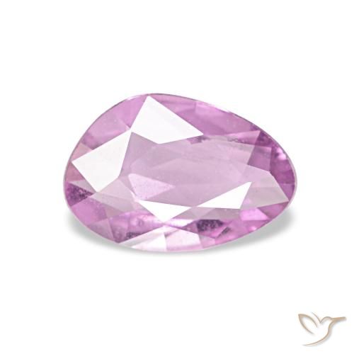 0.53ct Pourpre-rose Saphir, Fantaisie, VS
