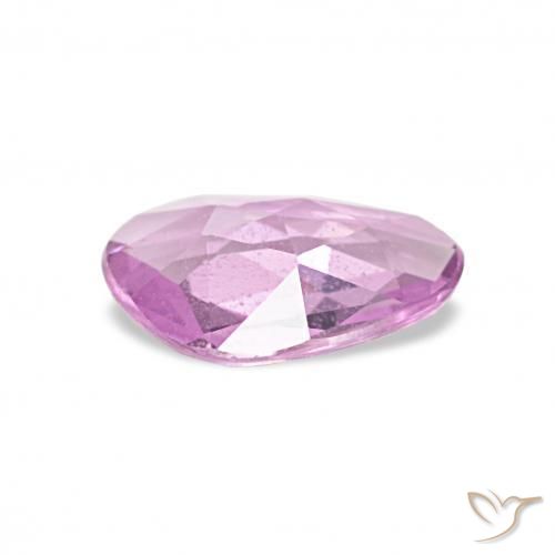 Saphir Pourpre-rose naturelle Fantaisie, 0.53 ct, VS