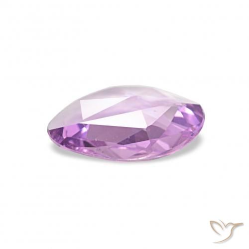 Saphir Pourpre lilas naturelle Fantaisie, 0.54 ct, VVS