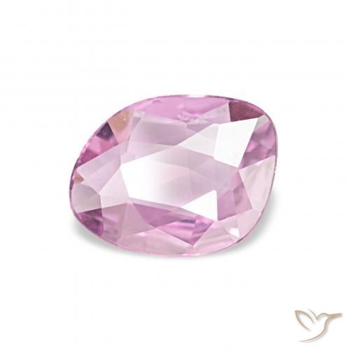 Saphir Rose très clair naturelle Fantaisie, 0.46 ct, VVS