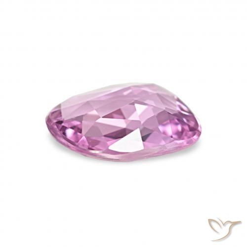 Saphir Rose très clair naturelle Fantaisie, 0.46 ct, VVS