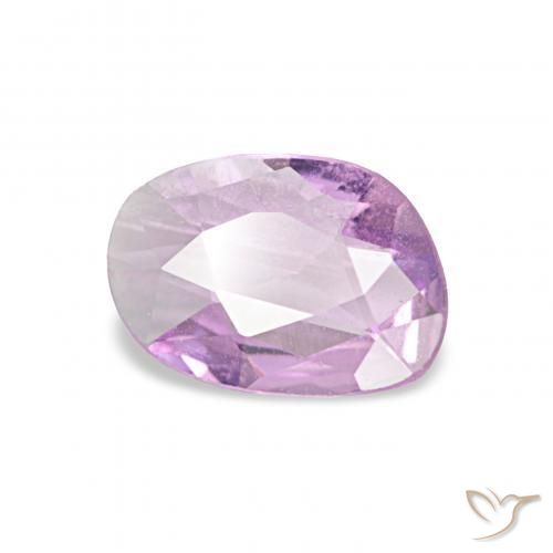 Saphir Lilas léger naturelle Fantaisie, 0.41 ct, VVS