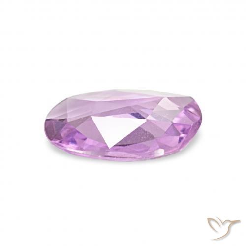 Saphir Lilas léger naturelle Fantaisie, 0.41 ct, VVS