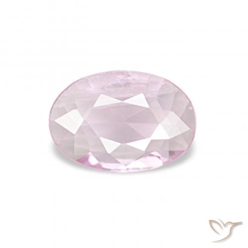 0.31ct Rose léger Saphir, ovale, VVS