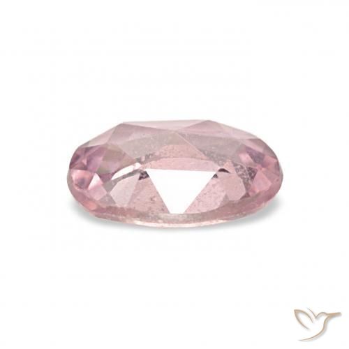 Saphir Rose moyen naturelle ovale, 0.57 ct, VS