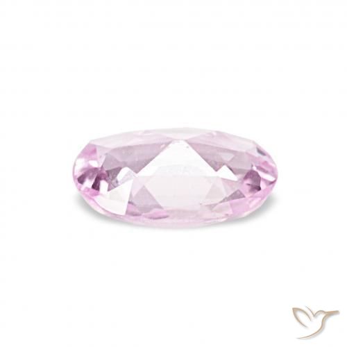 Saphir Pourpre moyen naturelle ovale, 0.40 ct, VVS-VS