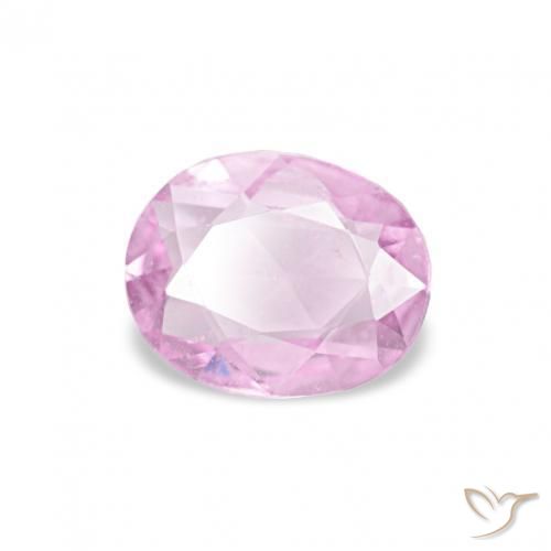 Saphir Pourpre violet rosâtre naturelle ovale, 0.31 ct, VVS-VS
