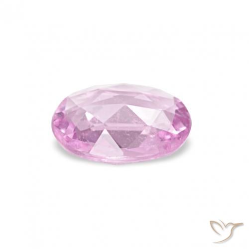 Saphir Pourpre violet rosâtre naturelle ovale, 0.31 ct, VVS-VS