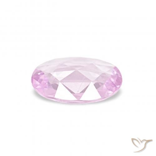 Saphir Pourpre violet rosâtre léger naturelle ovale, 0.31 ct, VVS-VS