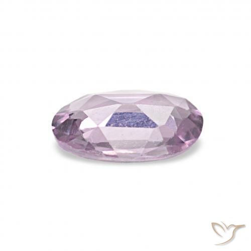 Saphir Violet raisin très clair naturelle ovale, 0.41 ct, VVS-VS