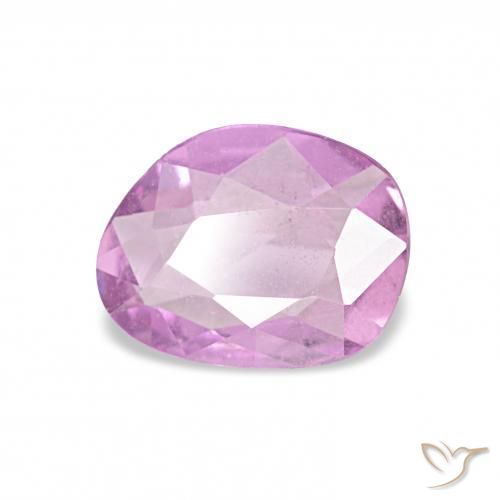 Saphir Medium Light-Purple naturelle Fantaisie, 0.62 ct, VS