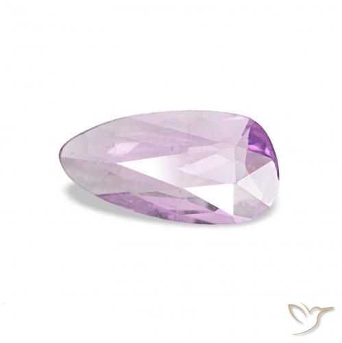 Saphir Violet lilas très clair naturelle Fantaisie, 0.36 ct, VS