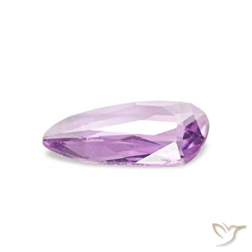 Saphir Violet lilas très clair naturelle Fantaisie, 0.36 ct, VS