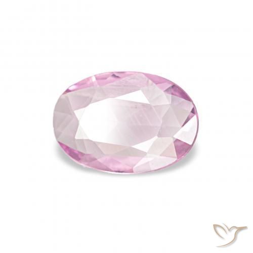 Saphir Pourpre moyen naturelle ovale, 0.30 ct, VVS-VS