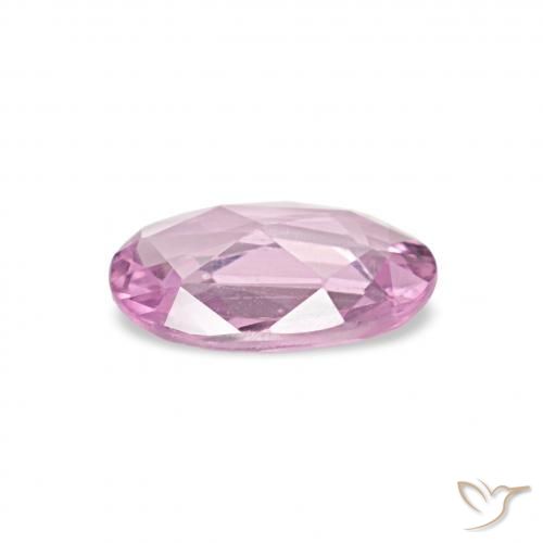 Saphir Medium Light-Purple naturelle ovale, 0.38 ct, VVS-VS