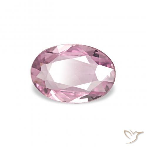 Saphir Magenta léger naturelle ovale, 0.38 ct, VVS-VS