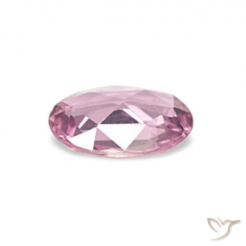 Saphir Magenta léger naturelle ovale, 0.38 ct, VVS-VS