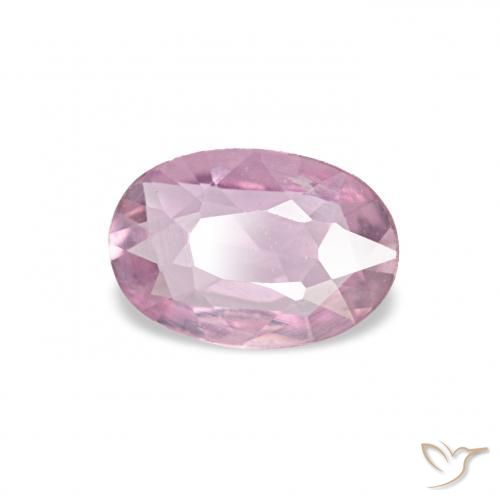 Saphir Pourpre-rose naturelle ovale, 0.39 ct, VVS-VS