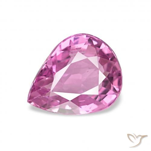 0.97ct Pourpre-rose Saphir, En forme de poire, VVS-VS