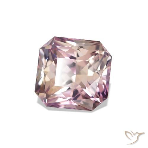 Saphir Rose naturelle Octogone / coupe Émeraude, 1.40 ct, VVS