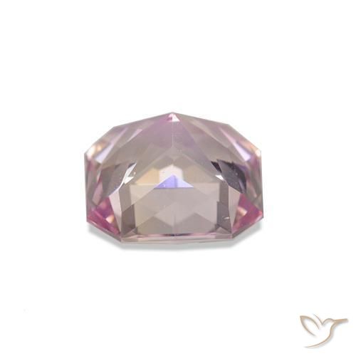 Saphir Rose naturelle Octogone / coupe Émeraude, 1.40 ct, VVS