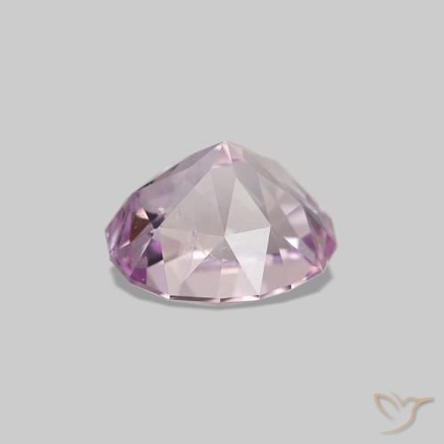Saphir Rose lavande léger naturelle ovale, 1.08 ct, VS